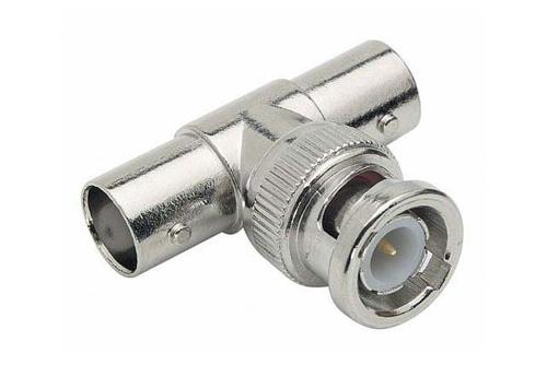 Economy BNC Tee Adapter F/M/F Connector
