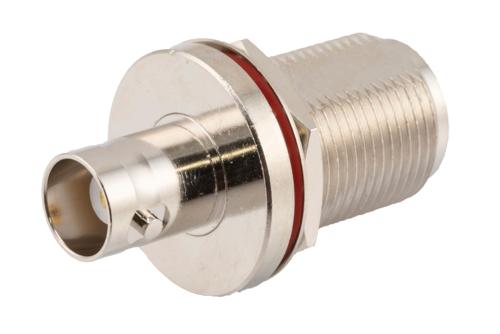N Female to BNC Female Bulkhead Mount Adapter | Commercial Grade