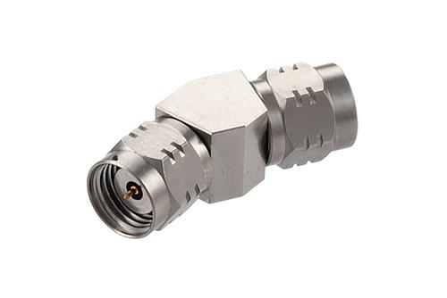 1.85mm Plug to 1.85mm Plug 30 Degree RF Coaxial Adapter - High-Frequency Precision | Cost-Effective Alternative | China Stock Fast Delivery