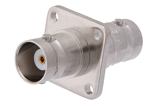 PE9106.jpg BNC Female to BNC Female 4-Hole Flange Mount Panel Adapter – RF Coax Coupler | China Stock Fast Delivery