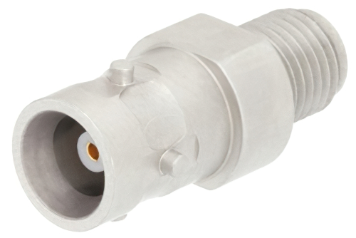 Precision SMA Female to ZMA Jack Coaxial Adapter, 4-Lug | Cost-Effective RF Connector, Fast Delivery