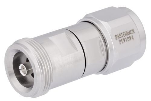 PE91094.jpg High-Performance Low PIM 4.1/9.5 Mini DIN Female to N Male Adapter | Cost-Effective RF Solution | Fast Delivery from China Stock
