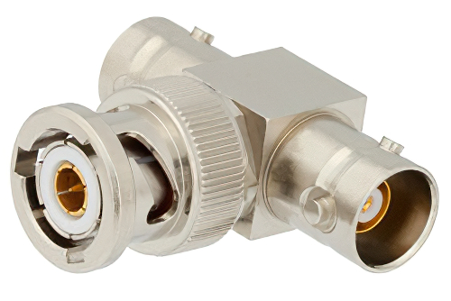 BNC Triax Tee Adapter (Male-Female-Female) - Cost-Effective, China Stock, Fast Delivery