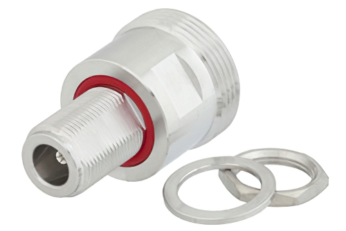 IP67 Waterproof 7/16 DIN Female to N Female Bulkhead RF Coaxial Adapter – Cost-Effective China Stock & Fast Delivery