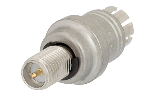 PE91268.jpg QD RP-SMA M to F RF Coaxial Adapter | In Stock Fast Ship