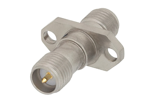 PE91270.jpg Cost-Effective RP-SMA Female to RP-SMA Female 2-Hole Flange Mount RF Coaxial Adapter | China Stock Fast Delivery