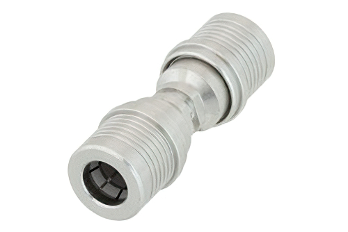 PE91341.jpg Hermetically Sealed QMA Male to QMA Male Snap-On RF Coaxial Adapter - High Reliability, Cost-Effective Alternative, China Stock Fast Delivery