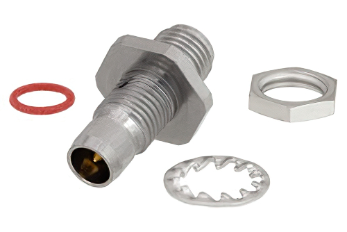 BMA Plug to SMA Female RF Coaxial Bulkhead Mount Slide-On Adapter - Cost-Effective Alternative, China Stock Fast Delivery
