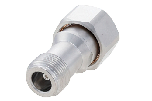 PE91474.jpg Low PIM 4.3-10 Male to N Female RF Coaxial Adapter | Cost-Effective | China Stock Fast Delivery