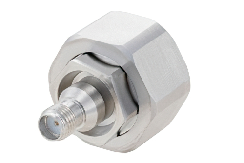 PE91484.jpg Low PIM 4.3-10 Male to SMA Female RF Coaxial Adapter | China Stock Fast Delivery