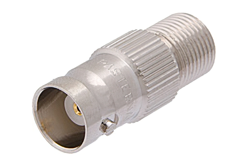 Impedance Matching RF Coaxial Adapter: 50 Ohm BNC Female to 75 Ohm F Female Connector | Cost-Effective