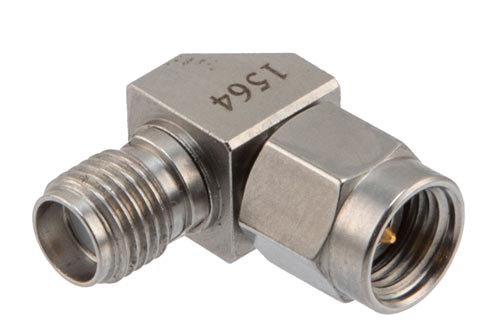 2.92mm Male to SMA Female Miter Right Angle Adapter | DC to 27 GHz RF Coaxial | Cost-Effective Alternative, China Stock Fast Delivery