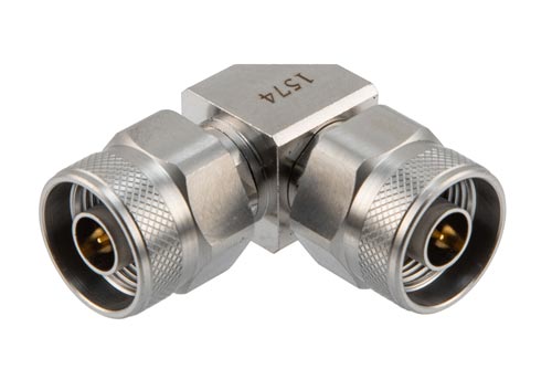 N Male to N Male Miter Right Angle RF Coaxial Adapter, DC to 18 GHz | High-Performance, Cost-Effective Alternative, China Stock Fast Delivery