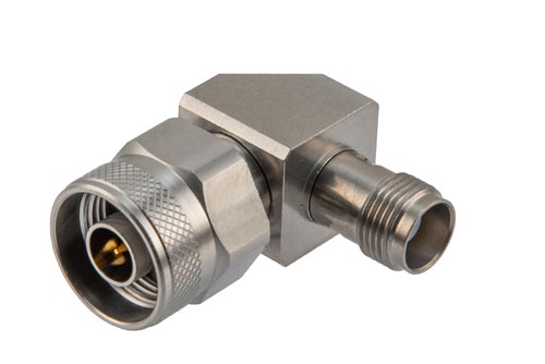 N Male to TNC Female Miter Right Angle RF Coaxial Adapter, DC-18GHz - High Frequency, Low Loss, Cost-Effective Solution | China Stock Fast Delivery