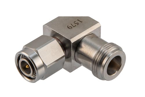 N Female to TNC Male Miter Right Angle RF Coaxial Adapter, DC-18 GHz - High Performance, China Stock Fast Delivery