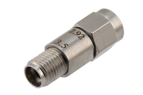2.92mm Male to 3.5mm Female RF Coaxial Adapter, Stainless Steel, Precision Engineering Grade | Cost-Effective Alternative with China Stock Fast Delivery