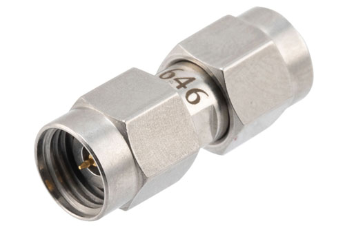 Precision 40GHz RF Adapter: 2.92mm Male to 2.4mm Male, High Temperature, VSWR 1.15, MIL-STD 348B Compliant - China Stock Fast Delivery