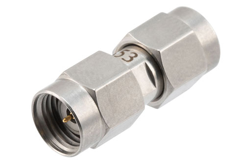 PE91653.jpg High Temperature RF Coaxial Adapter: 2.92mm Male to 1.85mm Male, 40GHz, VSWR 1.15, MIL-STD 348B | Cost-Effective Alternative, China Stock Fast Delivery