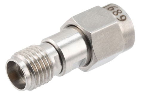 Precision RF Coaxial High Temperature Adapter 2.92mm Male to 2.92mm Female, 40GHz VSWR1.15, MIL-STD 348B - Cost-Effective Alternative, China Stock Fast Delivery