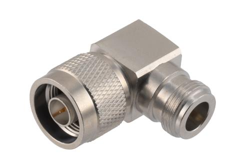 75 Ohm N Type Male to N Female Right Angle RF Coaxial Adapter - Space-Saving, Cost-Effective, China Stock Fast Delivery