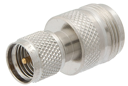 N Female to Mini UHF Male RF Coaxial Adapter - High-Performance, Durable Interconnect | Cost-Effective Solution, China Stock Fast Delivery