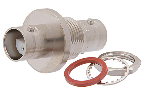 BNC Twinax 78 Ohm Bulkhead Mount Jack to Jack Adapter - China Stock Fast Delivery