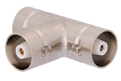 C Type RF Coaxial Tee Adapter - Female-Female-Female (F-F-F) 3-Way Connector | Cost-Effective Alternative
