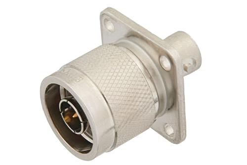 N Male to BNC Female 4-Hole Flange Mount RF Coaxial Adapter - Cost-Effective Alternative | China Stock Fast Delivery