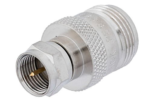 75 Ohm N Female to 75 Ohm F Male RF Coaxial Adapter - Cost-Effective Alternative | China Stock Fast Delivery