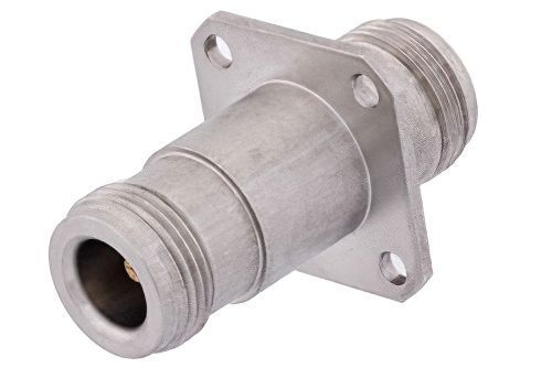 Precision N Female to N Female 4-Hole Flange Mount RF Coaxial Adapter | Cost-Effective Alternative, China Stock Fast Delivery