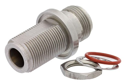 Precision RF Coaxial N Female to N Female Bulkhead Mount Adapter | Cost-Effective, China Stock Fast Delivery