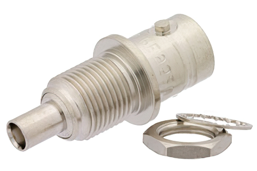 Bulkhead Mount MCX Jack to BNC Female RF Coaxial Adapter - China Stock