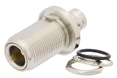 RF Coaxial Adapter: N Female to BNC Female Bulkhead Mount | Cost-Effective Alternative | China Stock Fast Delivery