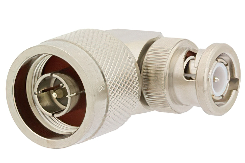 N Male to BNC Male Right Angle RF Coaxial Adapter | Cost-Effective Alternative | China Stock Fast Delivery