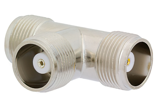 HN Tee Adapter F-F-F: 3-Way Female RF Coaxial Connector - Cost-Effective Alternative, China Stock Fast Delivery