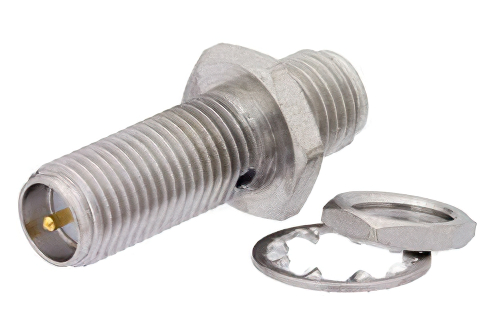 RP-SMA Female to RP-SMA Female Bulkhead Mount RF Adapter | Cost-Effective Alternative | China Stock Fast Delivery