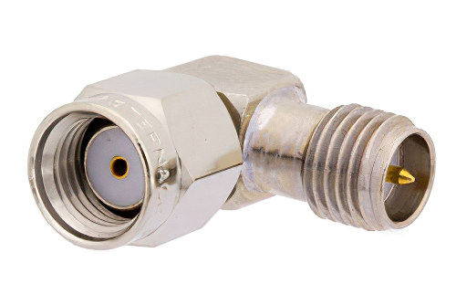 RP-SMA Male to RP-SMA Female Right Angle Adapter - 90-Degree RF Coaxial Connector for Wi-Fi Antennas | Cost-Effective & China Stock Fast Delivery