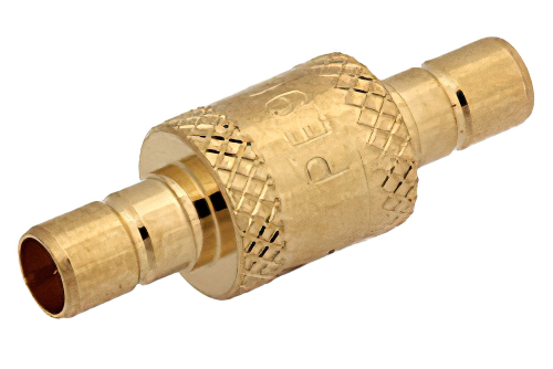 Precision 75 Ohm Mini SMB Jack to Mini SMB Jack RF Coaxial Adapter - Cost-Effective Alternative for Video & Broadcast