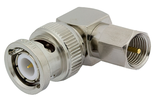 FME Plug to BNC Male Right Angle Space-Saving RF Adapter - Cost-Effective, China Stock Fast Delivery