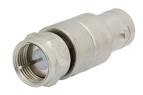 75 Ohm F Male to BNC Female RF Coaxial Adapter for Video, CCTV, Antenna - Cost-Effective, China Stock Fast Delivery