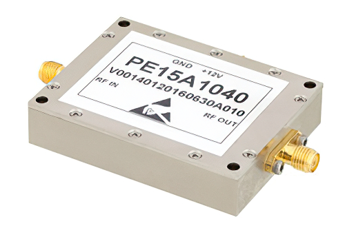 0.5 dB NF Low Noise Amplifier (LNA) with Integrated Band Pass Filter - 35 dB Gain, 1.215-1.4 GHz, 16 dBm P1dB, SMA - Cost-Effective Alternative, China Stock Fast Delivery