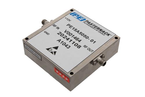 Broadband High Power Amplifier: 6-18 GHz, 10W P1dB, 40 dB Gain, 46 dBm IP3, SMA | China Stock Fast Delivery