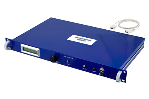 PE15A7000.jpg Broadband Variable Gain Amplifier (VGA) - 100 MHz to 18 GHz, 50 dB Gain, 14 dBm P1dB, 6.5 dB NF, Rack Mount, SMA Connector - Cost-Effective Alternative, China Stock Fast Delivery