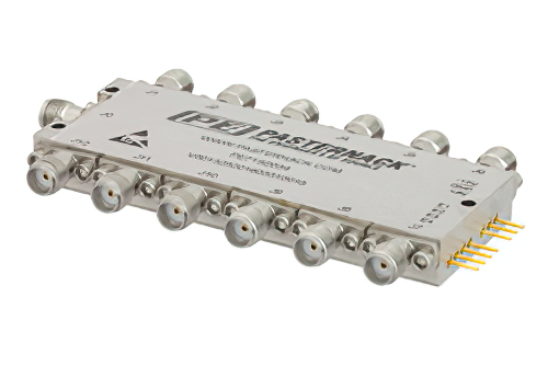 Absorptive SP12T PIN Diode Switch Operating From 100 MHz to 20 GHz Up to 0.5 Watts (+27 dBm) and SMA