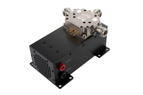 Reflective SPDT PIN Diode Switch Operating From 1 GHz to 2 GHz Up to 70 Watt (+48.45 dBm) and Field Replaceable N-Type with Heatsink