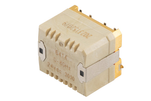 SPDT Latching RF Coaxial Switch: DC-8GHz, 40W, 24V Hot Switching, SMT, 5M Cycles. Cost-Effective, China Stock Fast Delivery.
