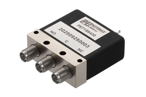 SPDT Failsafe Electro-Mechanical RF Relay Switch DC-26.5 GHz | 90W, 24V, 2M Lifecycles, SMA Connector | Cost-Effective Alternative, China Stock Fast Delivery