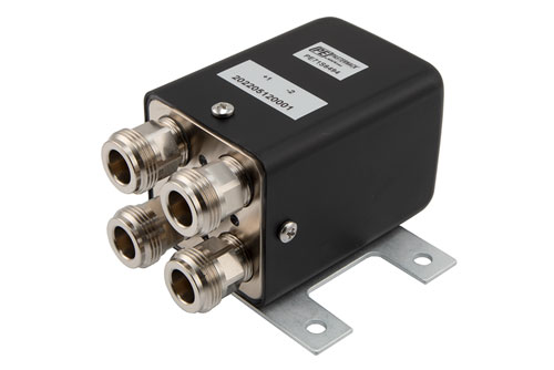 Transfer Electromechanical Relay Failsafe Switch, DC to 12.4 GHz, 50W, 12V, N