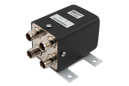 Transfer Electromechanical Relay Failsafe Switch, DC to 12.4 GHz, 50W, 12V, TNC