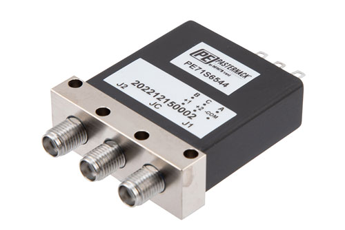DC-18GHz SPDT Latching RF Coaxial Switch, 90W, IP64 Electromechanical Relay, 12VDC, SMA with Indicators - China Stock Fast Delivery
